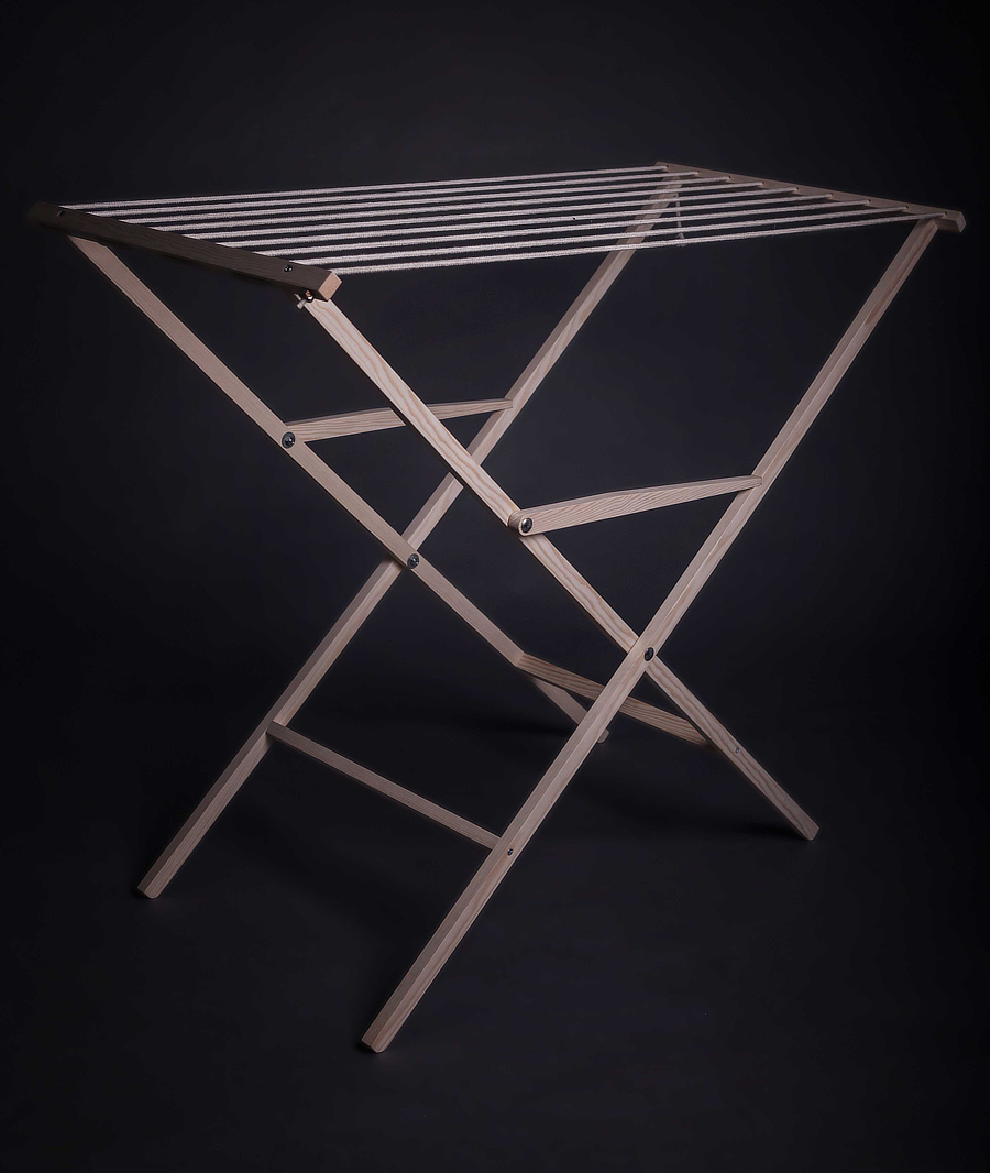 Holzwäscheständer massiv Kiefer in Berlin gefertigt