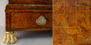 Die Oberfläche wurde ebenfalls behutsam ausgebessert.